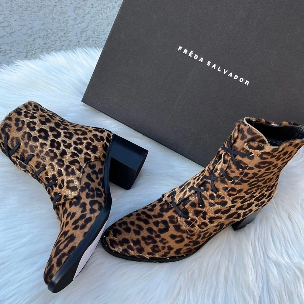 NEW ⭐️ Frēda Salvador Lace-Up Boot - Picture 1 of 11